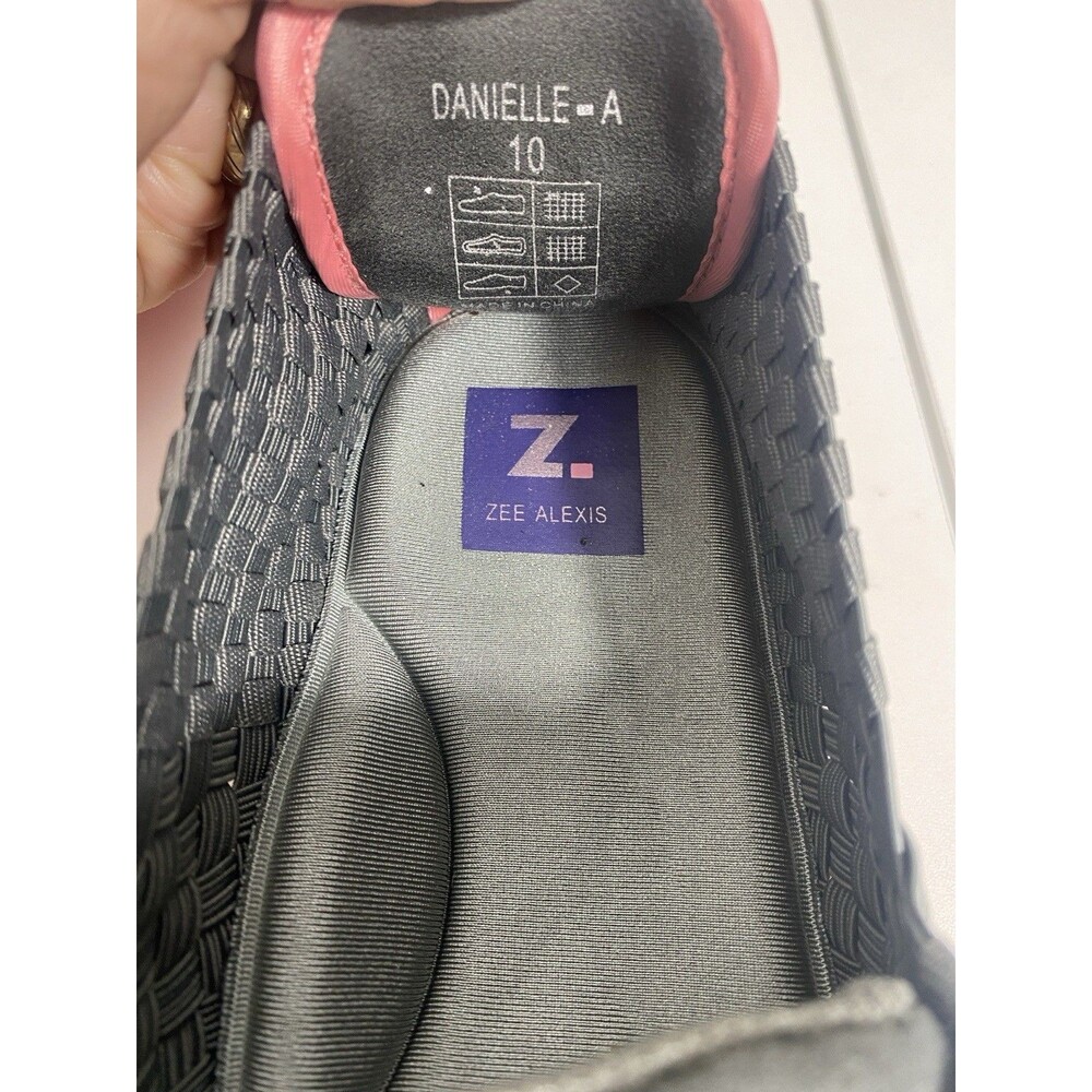 ZEE ALEXIS Women's Danielle Charcoal Melon Sneakers US 10 - Picture 9 of 16